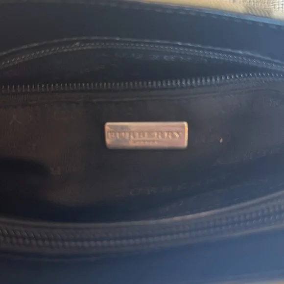 Burberry Tan and Black Tote Bag with Iconic Check Pattern - Picture 2 of 6